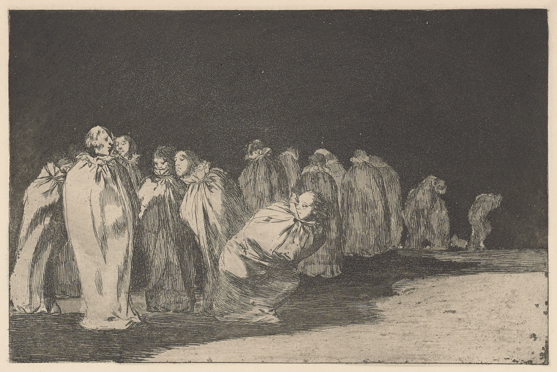 Los ensacados, Francisco de Goya