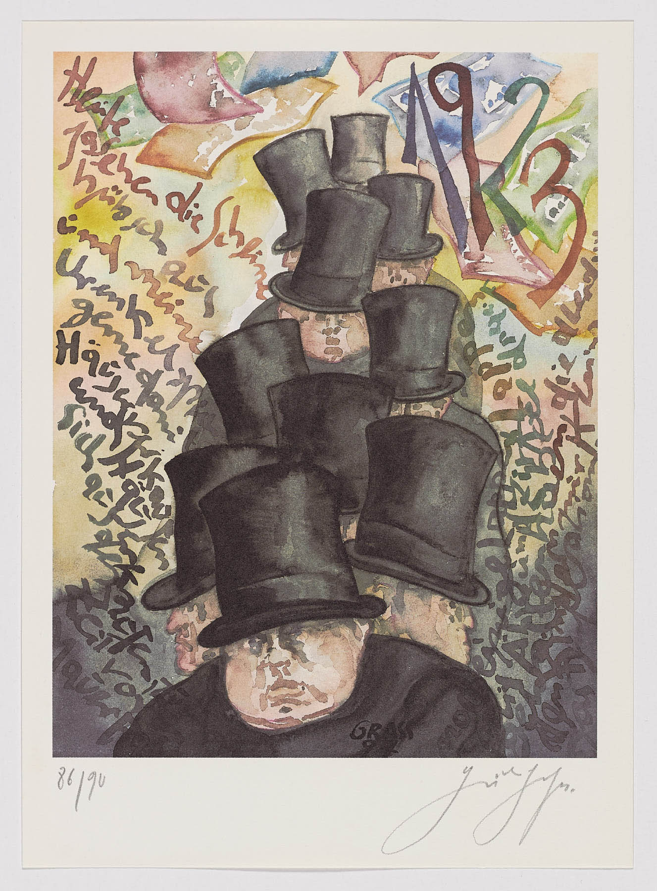 Hoy aquellos billetes resultan bonitos, 1923, Günter Grass