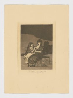 Bellos consejos, Francisco de Goya