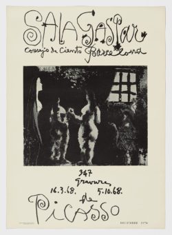 Sala Gaspar - Consejo de ciento, 1970, Pablo Picasso