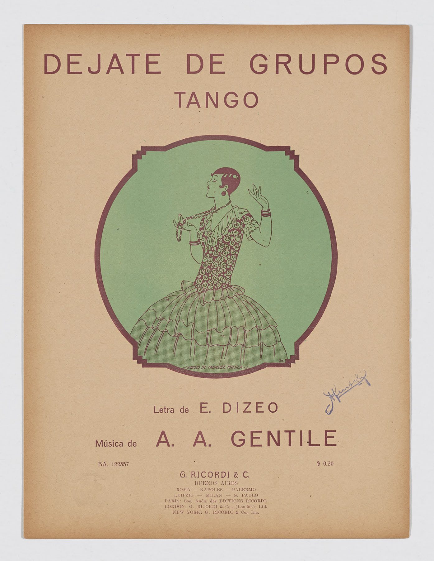 Dejate de grupos (tango)