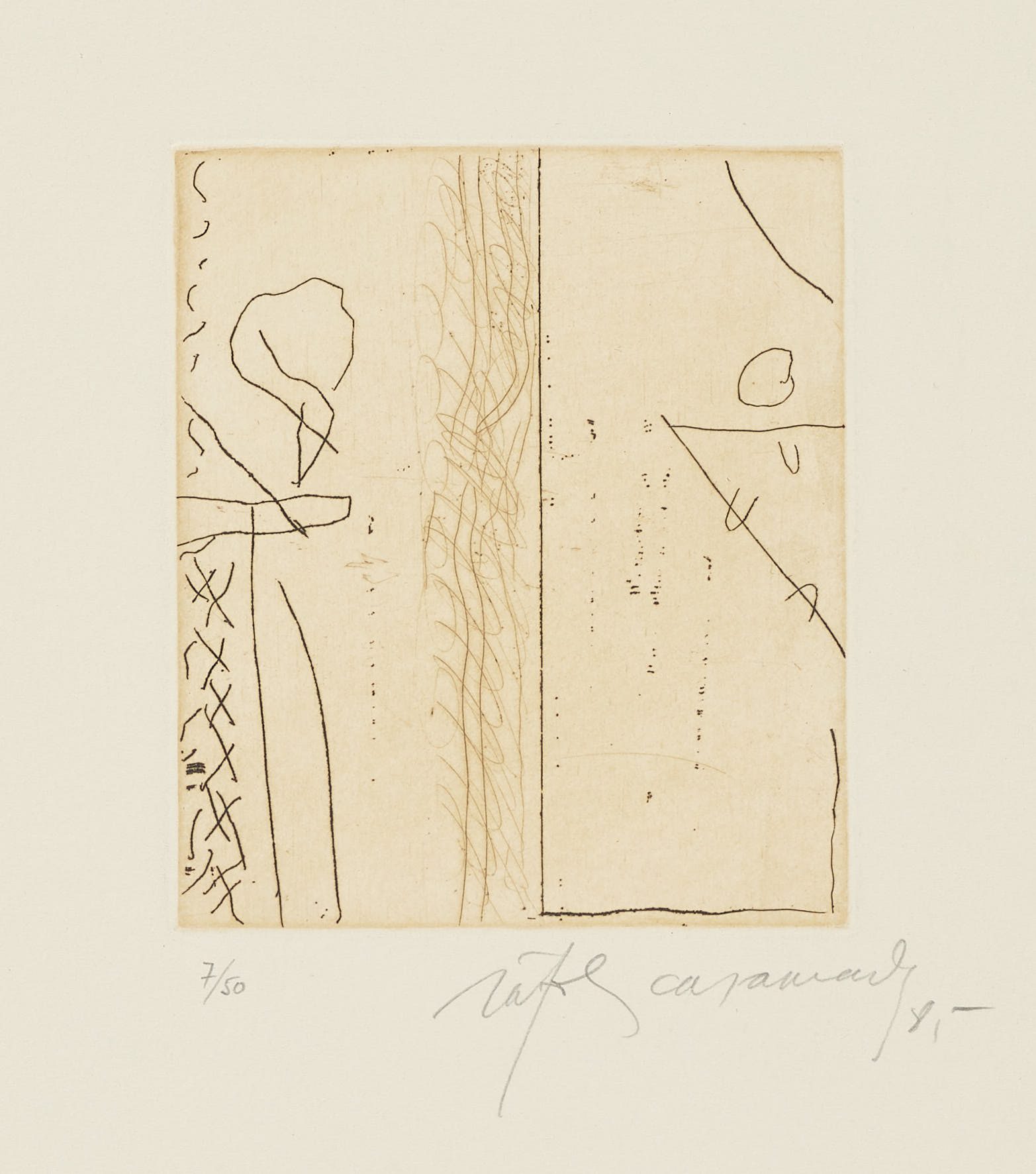 Taula 8, 1985, Albert Rafols-Casamada