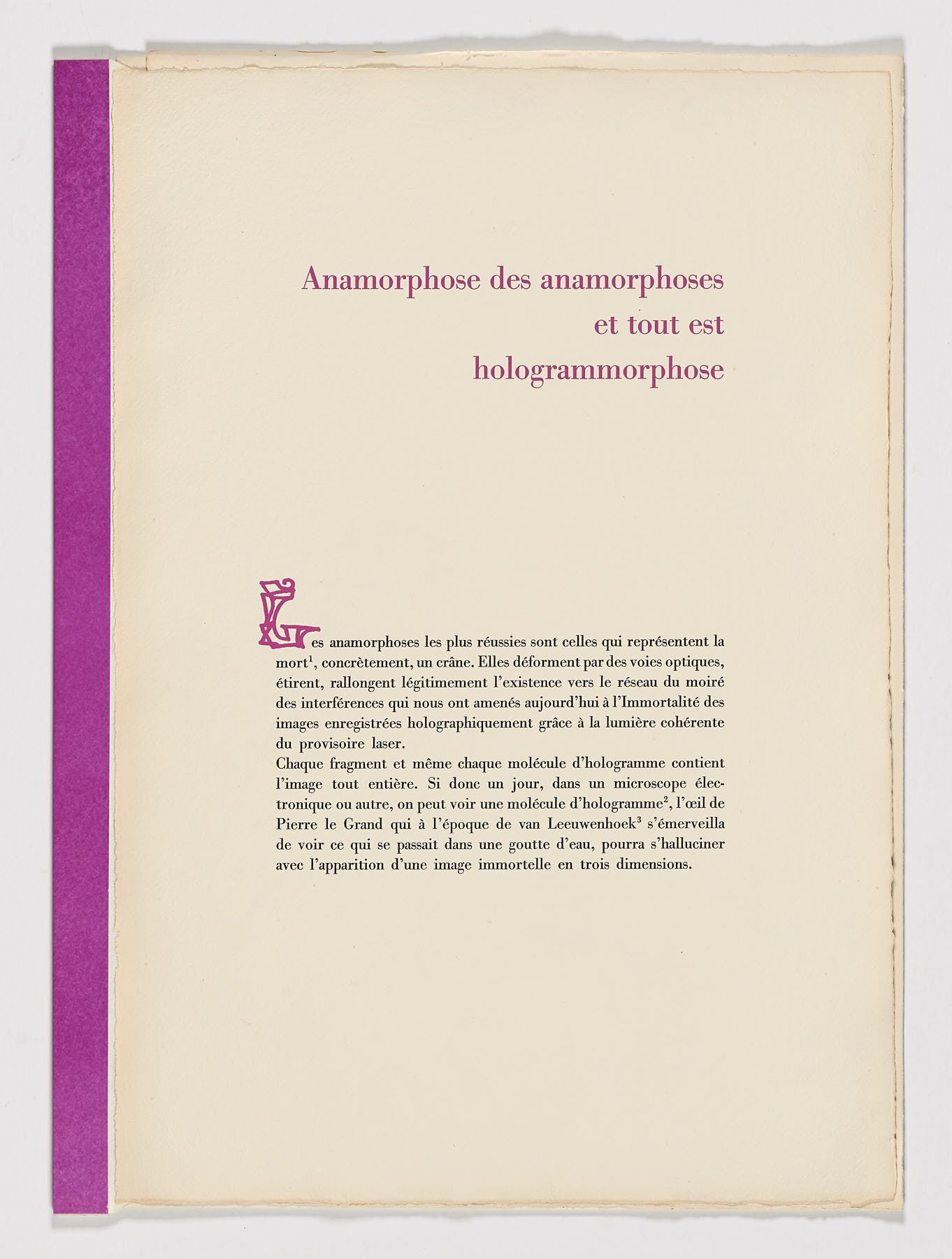 Dix Recettes d’Immortalite, 1973, Salvador Dalí