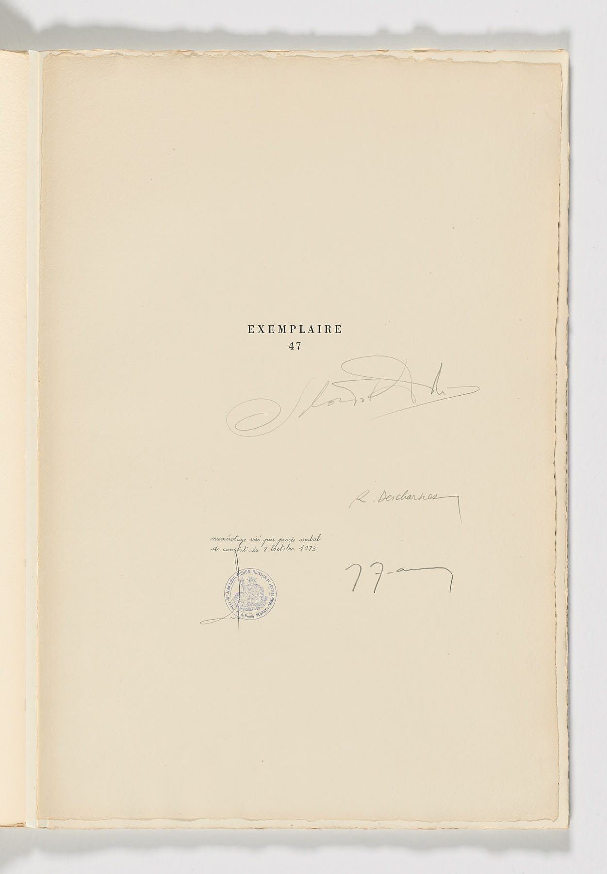 Dix Recettes d’Immortalite, 1973, Salvador Dalí
