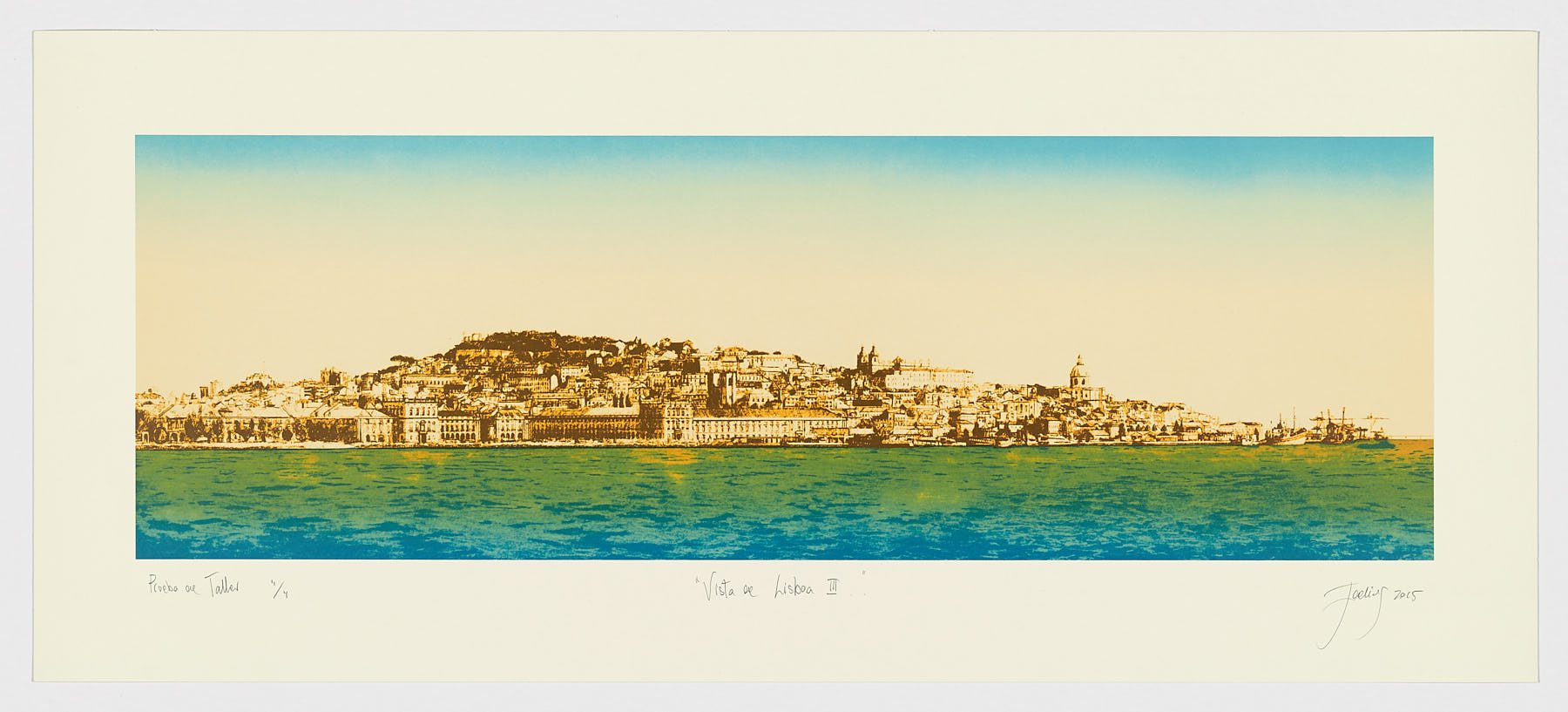 Vista de Lisboa III, 2015, Jaelius