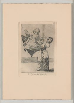 No grites, tonta, Franciso de Goya.