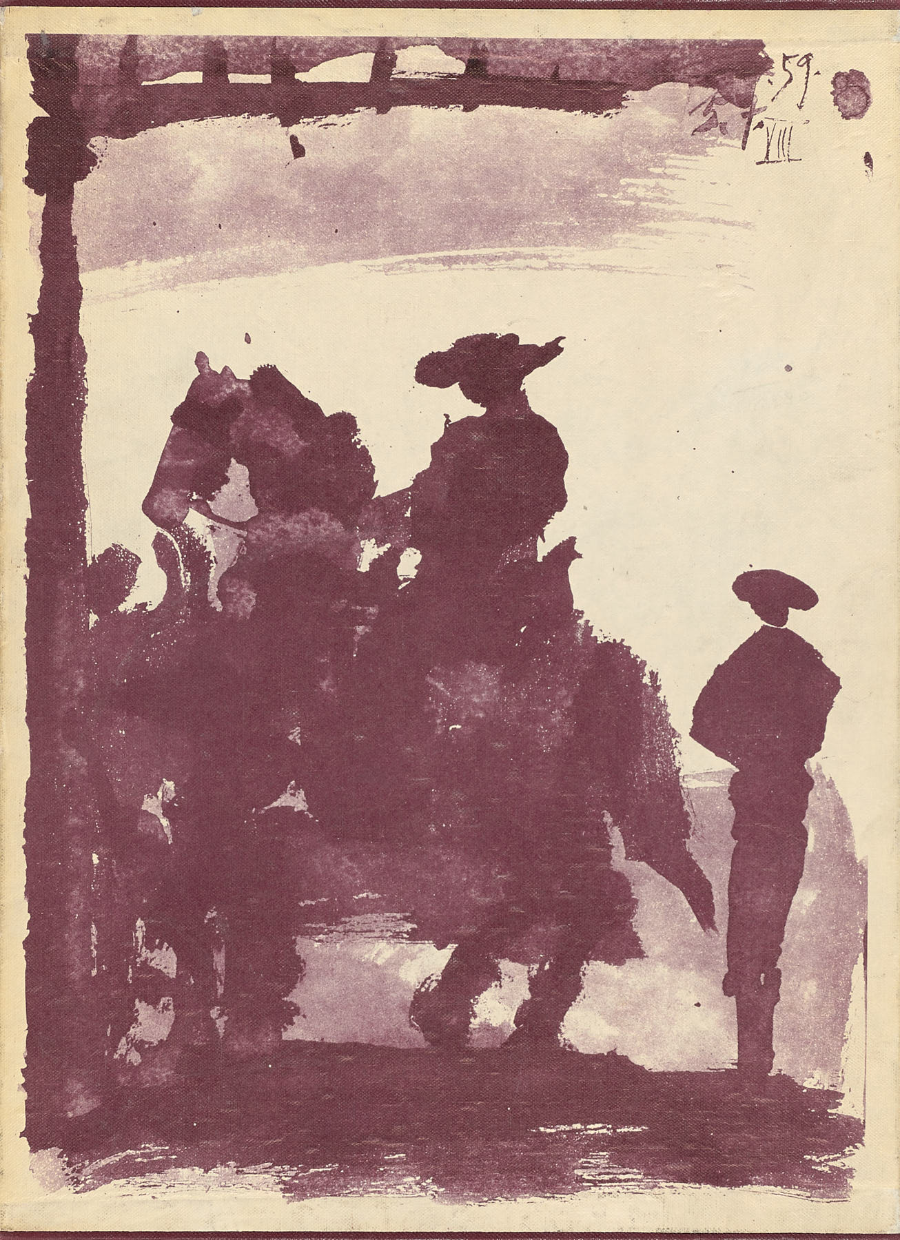 Toros y toreros, Pablo Picasso, 1961