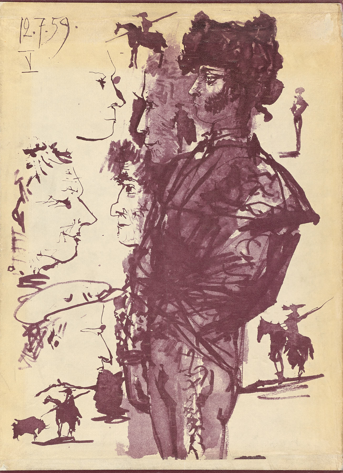 Toros y toreros, Pablo Picasso, 1961
