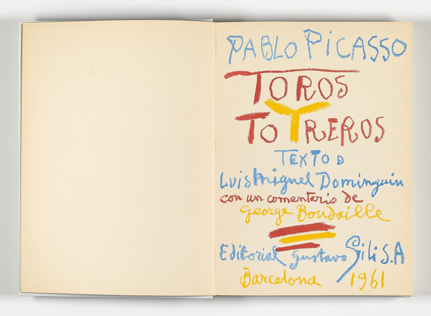 Toros y toreros, Pablo Picasso, 1961