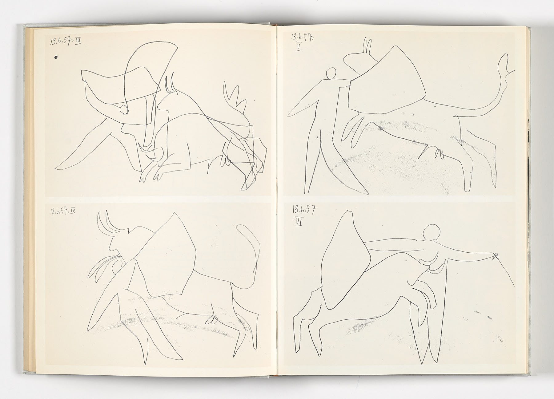 Toros y toreros, Pablo Picasso, 1961