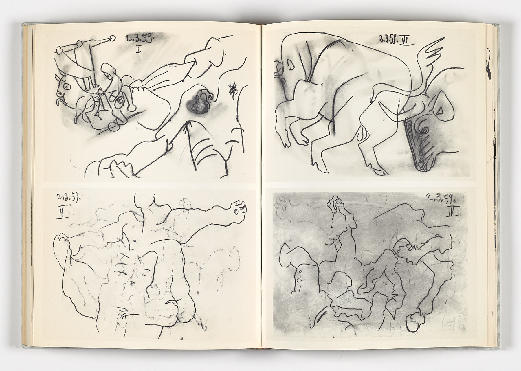 Toros y toreros, Pablo Picasso, 1961