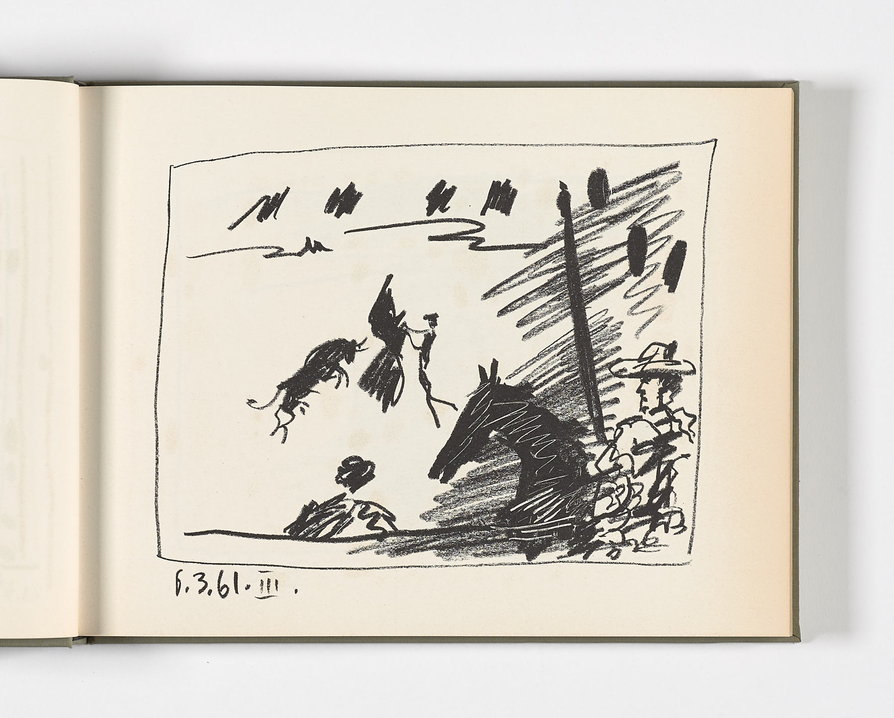 Los toros avec Picasso, 1961, Pablo Picasso