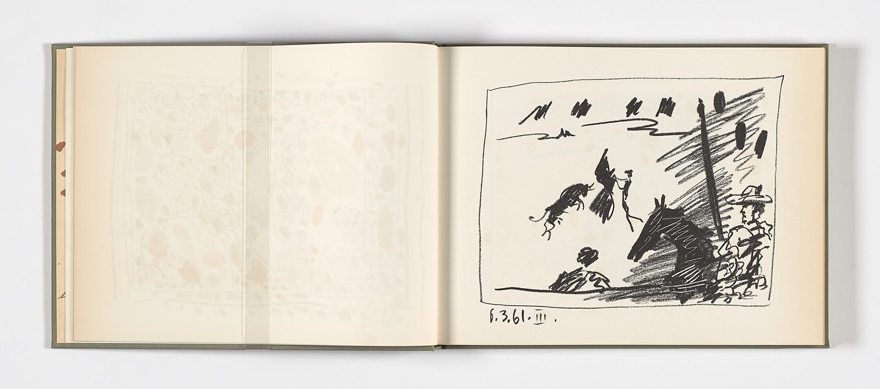 Los toros avec Picasso, 1961, Pablo Picasso