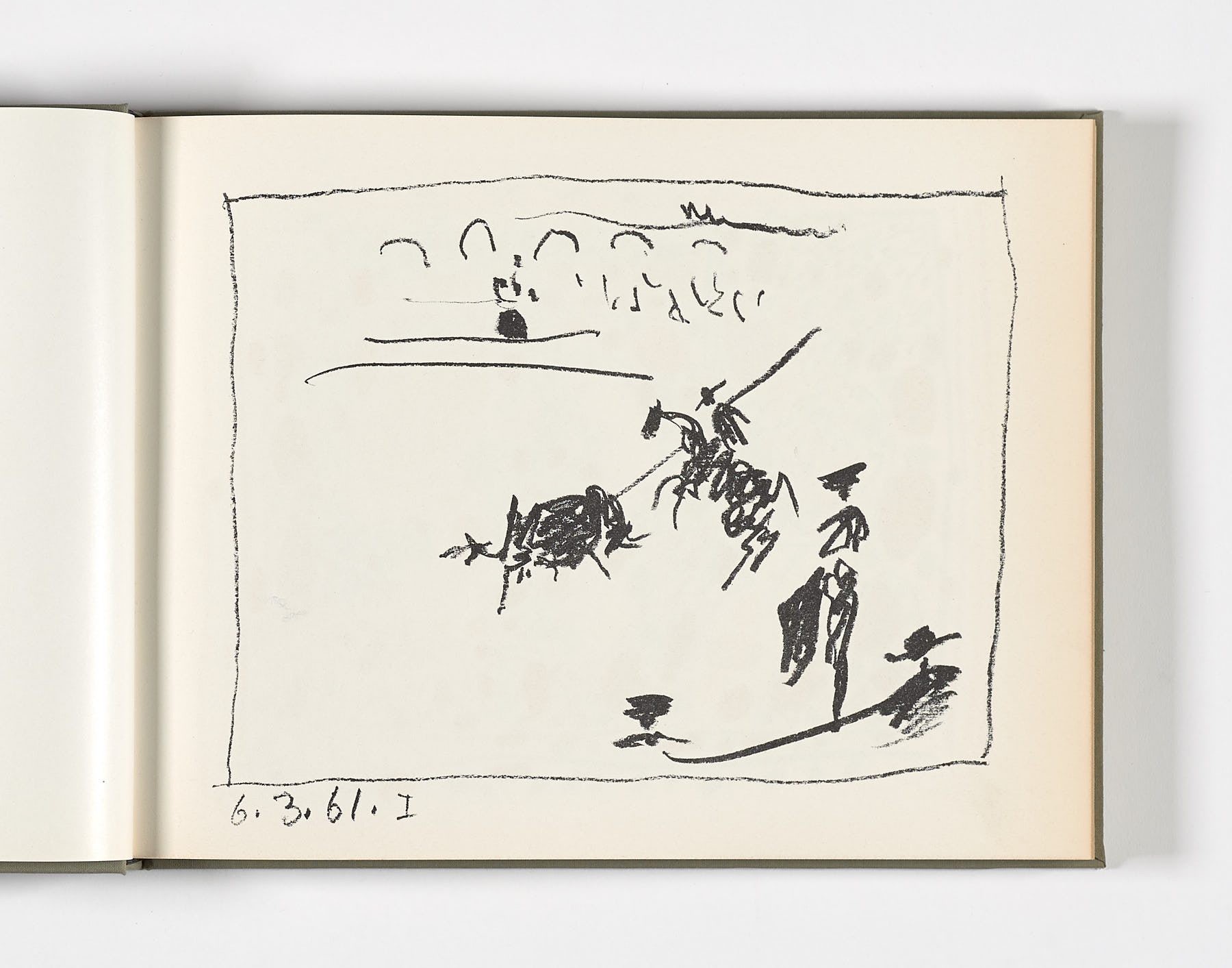 Los toros avec Picasso, 1961, Pablo Picasso