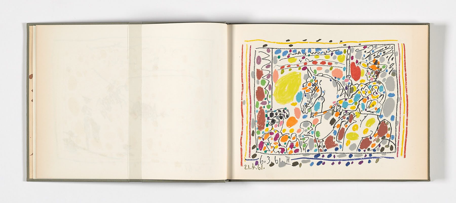 Los toros avec Picasso, 1961, Pablo Picasso