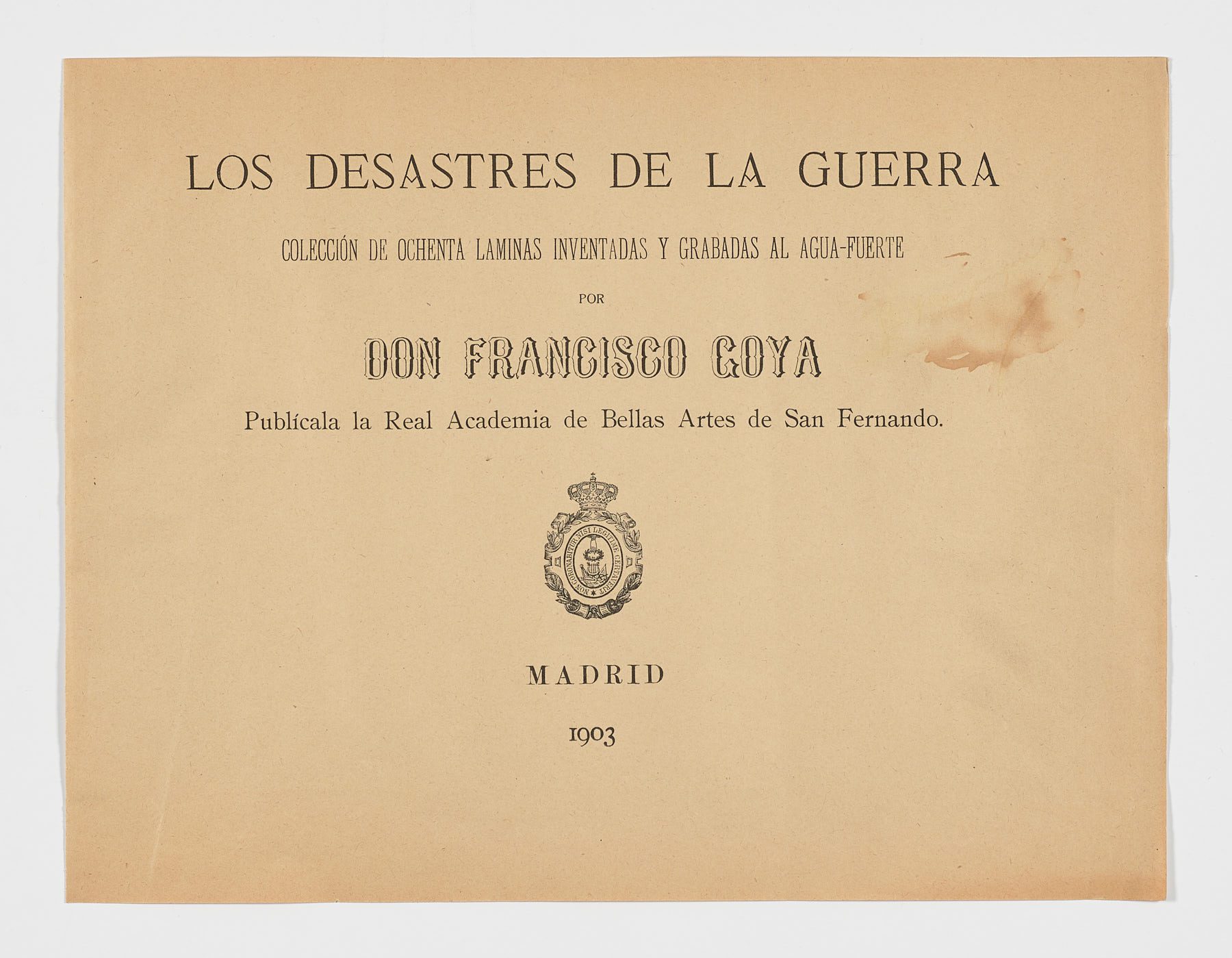Nada. (Ello dirá) (Desastres de la guerra. Estampa 69) - Imagen 2