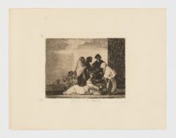 Gracias á la almorta, Francisco de Goya