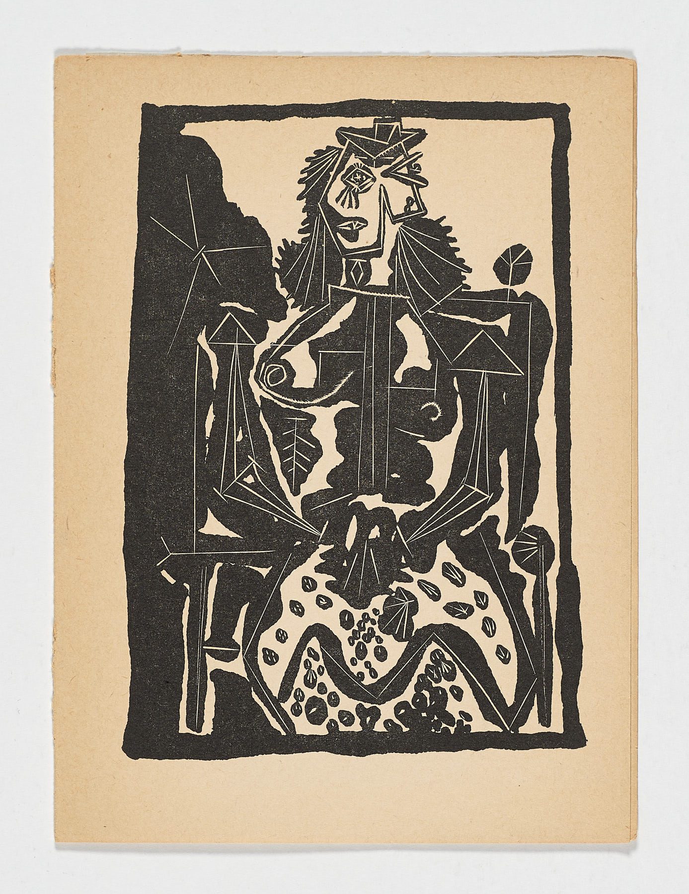 Woman in an Armchair (Non Vouloir), 1942, Pablo Picasso