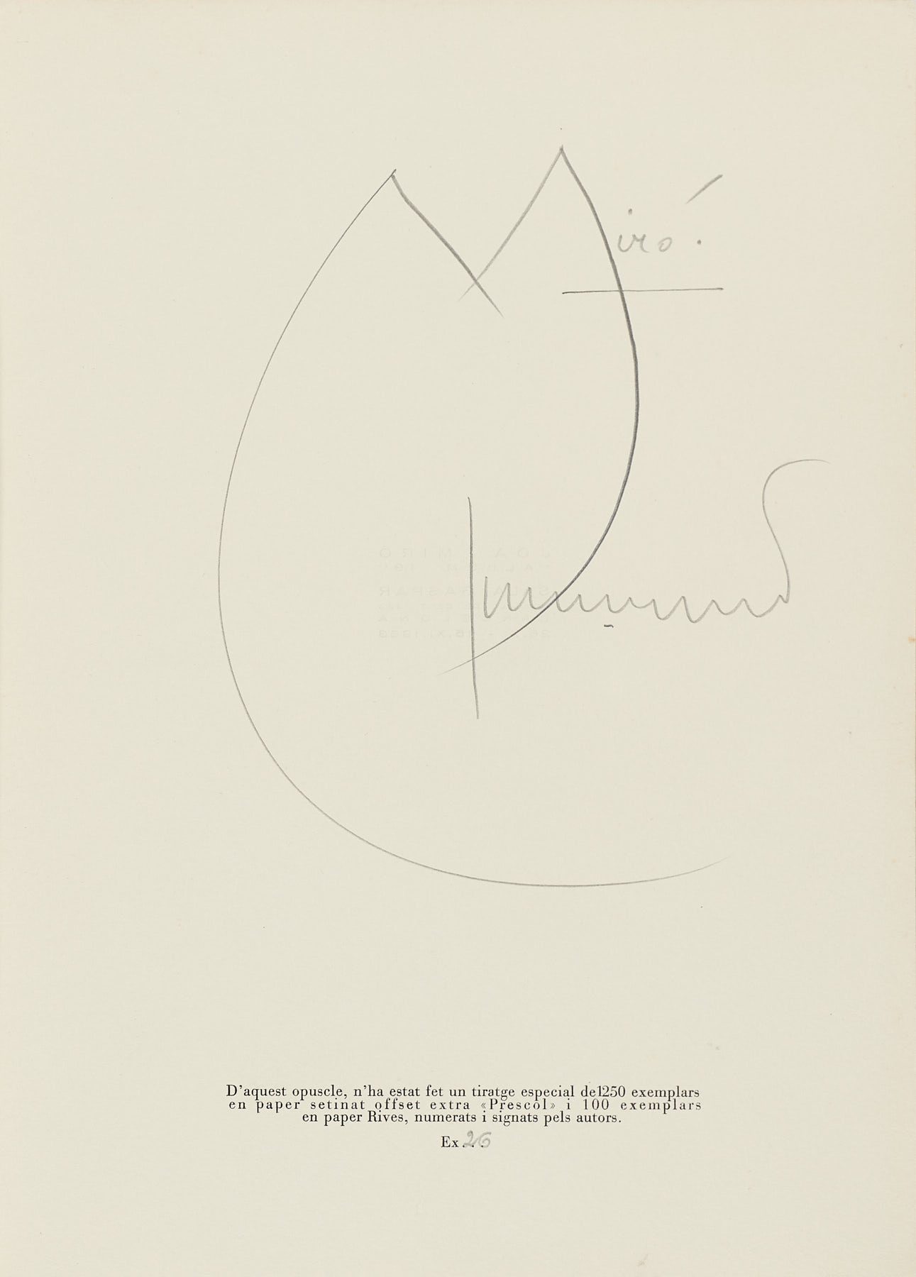 Álbum 19, 1963, Joan Miró