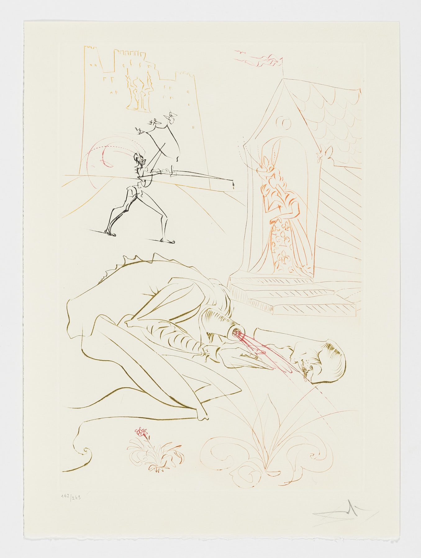 La Quête du Graal, 1975, Salvador Dalí
