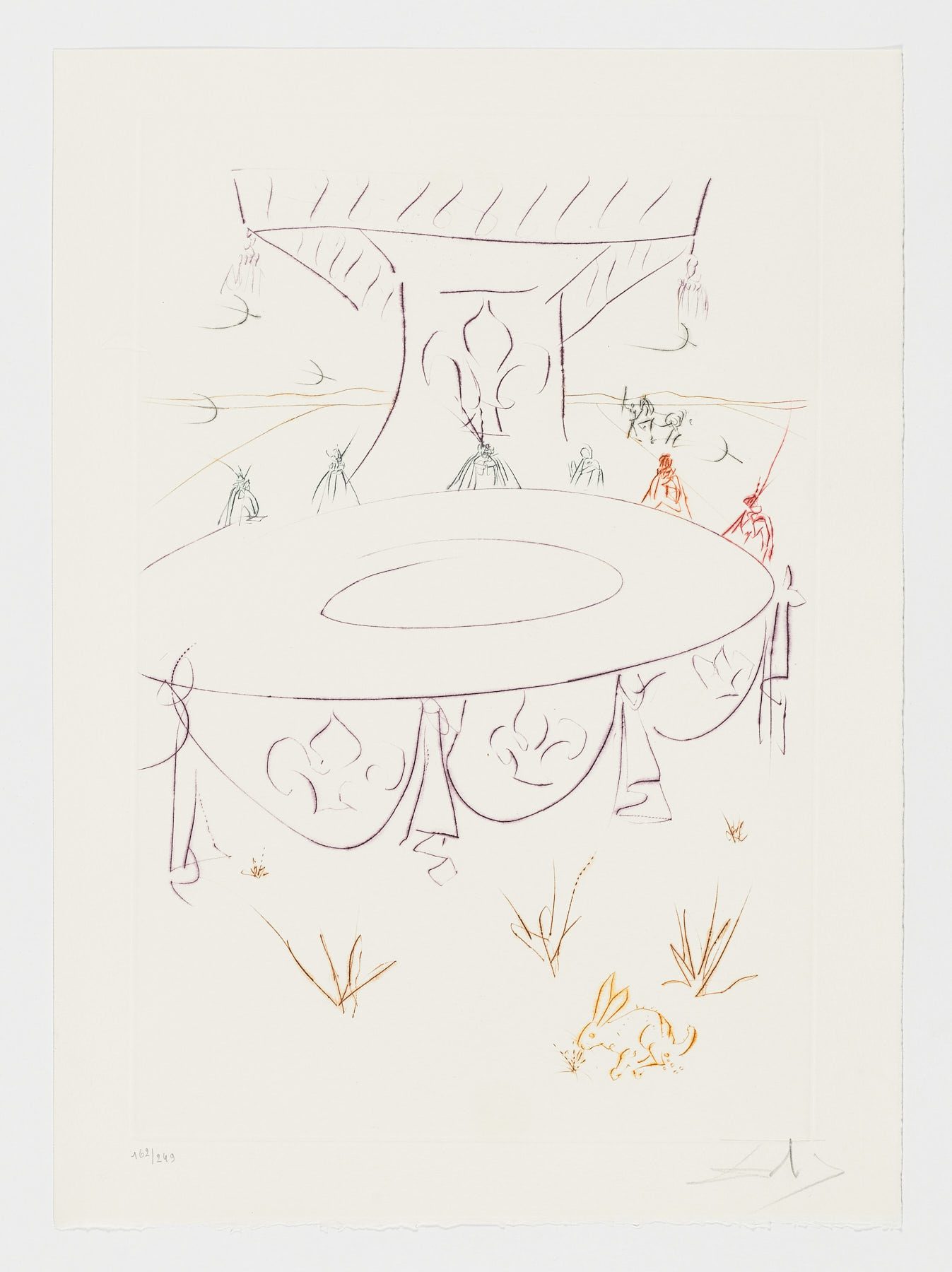 La Quête du Graal, 1975, Salvador Dalí