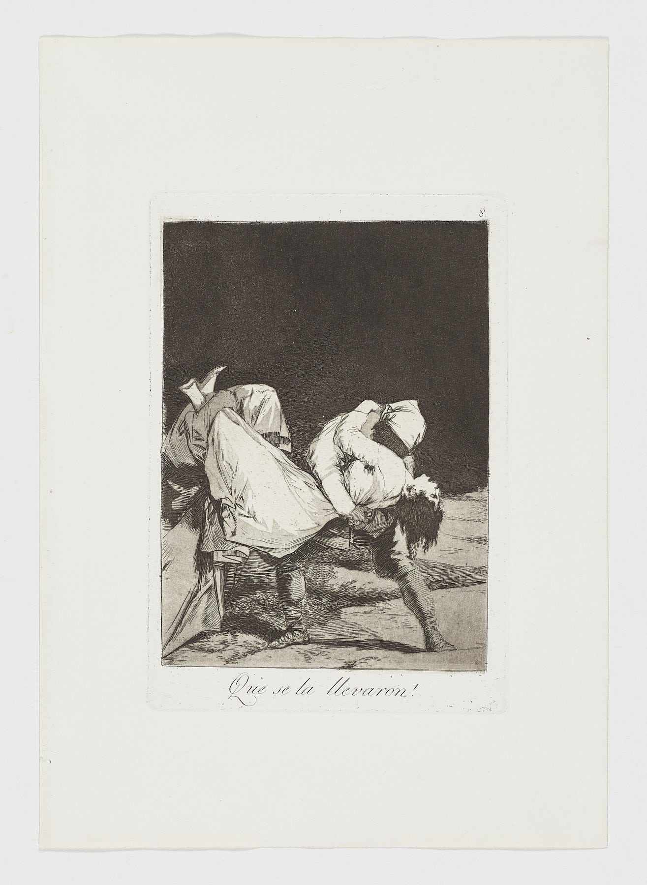Que se la llevaron!, Francisco de Goya