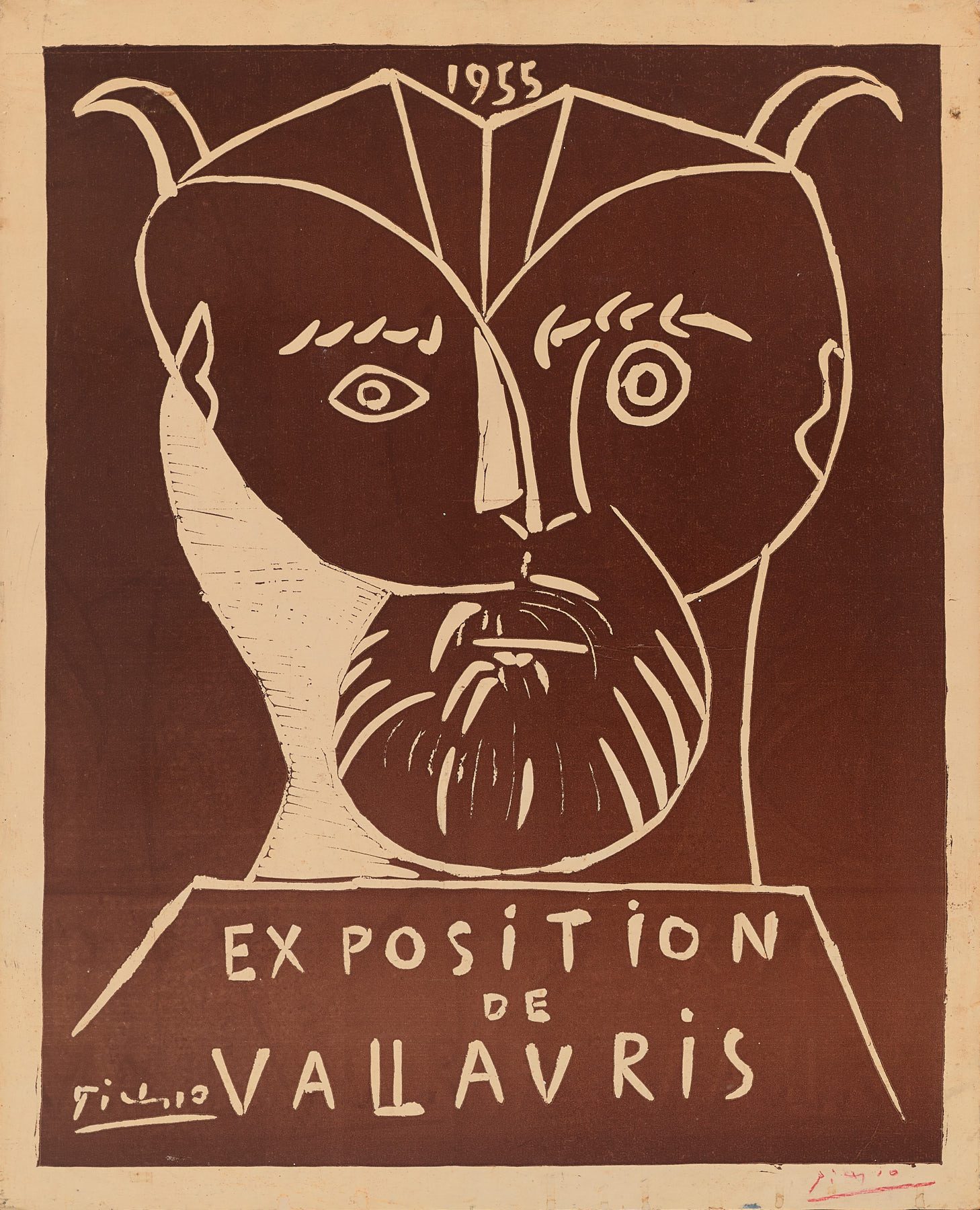 1955 Exposition de Vallauris, Pablo Picasso
