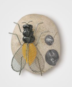 Mosca y piedra Laciano, 2001, Eduardo Arroyo