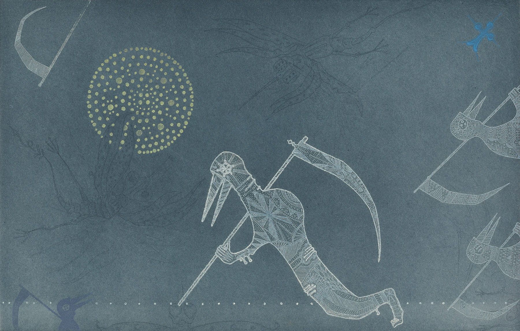 La mort dels mosquitos, 1975, Joan Ponç