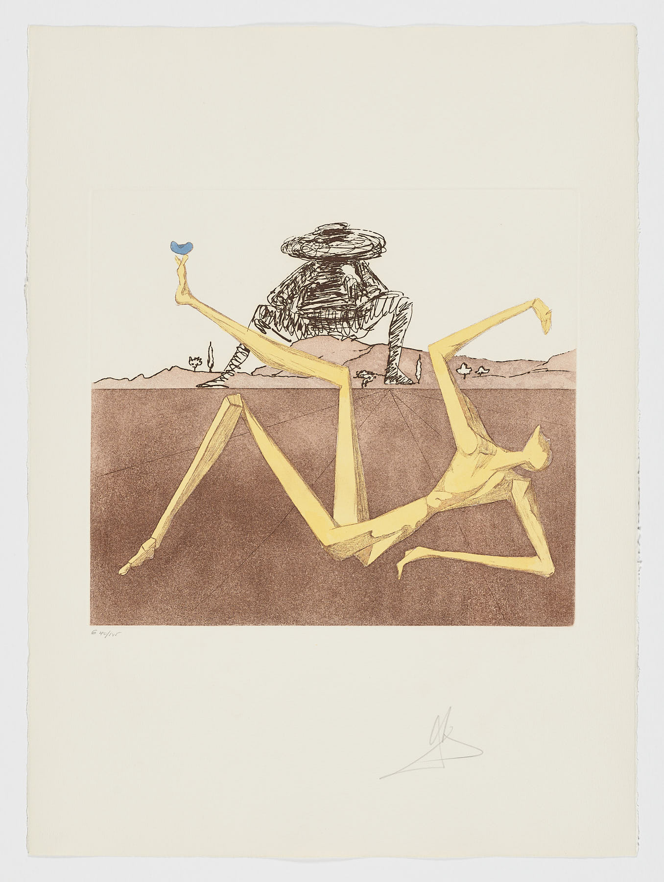 The heart of madness, 1980, Salvador Dalí