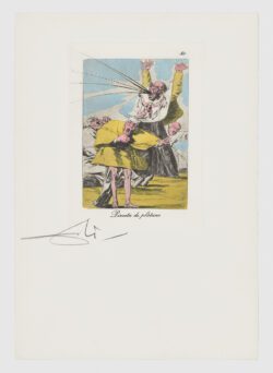 Pirueta de plátano, 1973-1977, Salvador Dalí