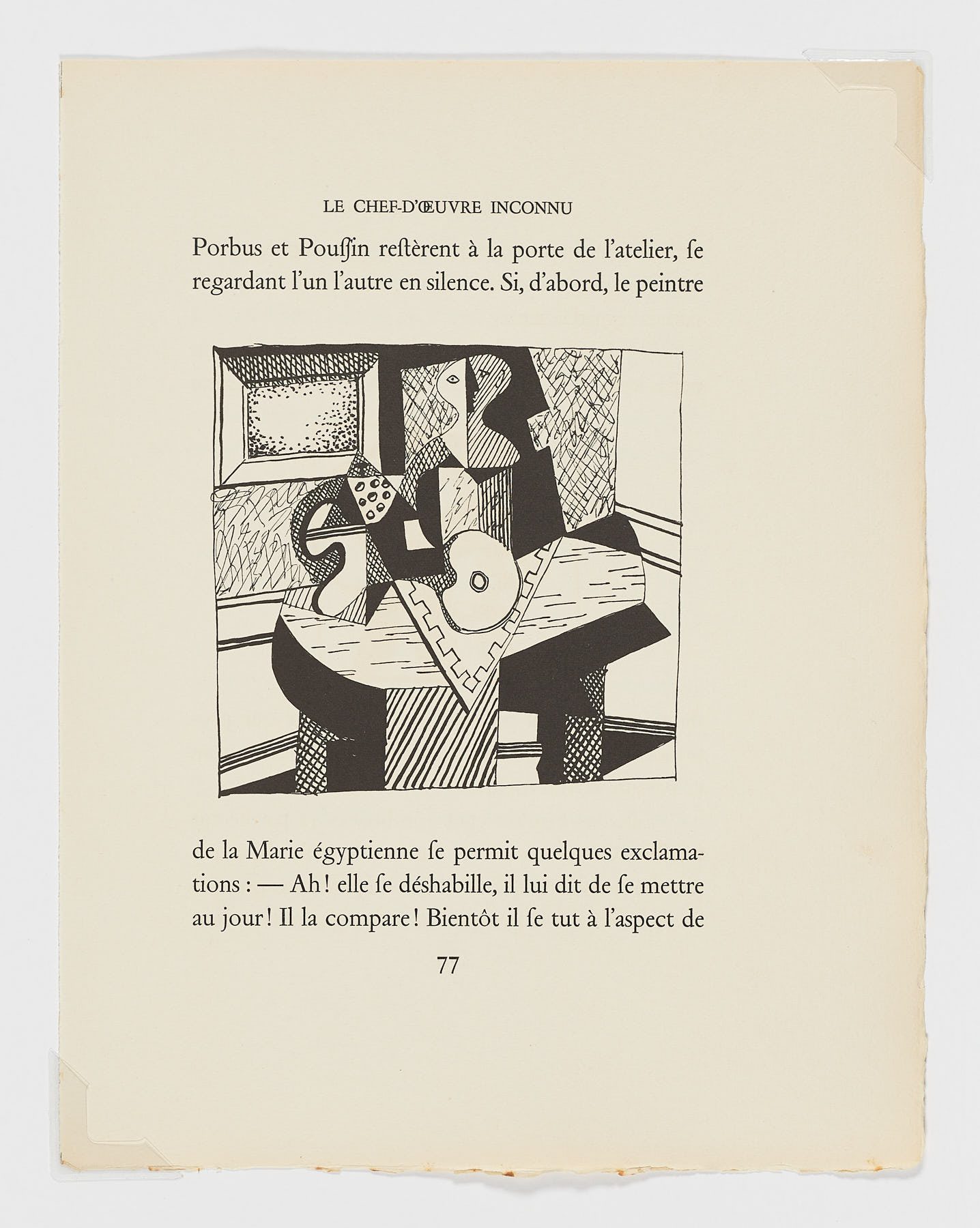 Le Chef-d'œuvre inconnu, 1931, Pablo Picasso