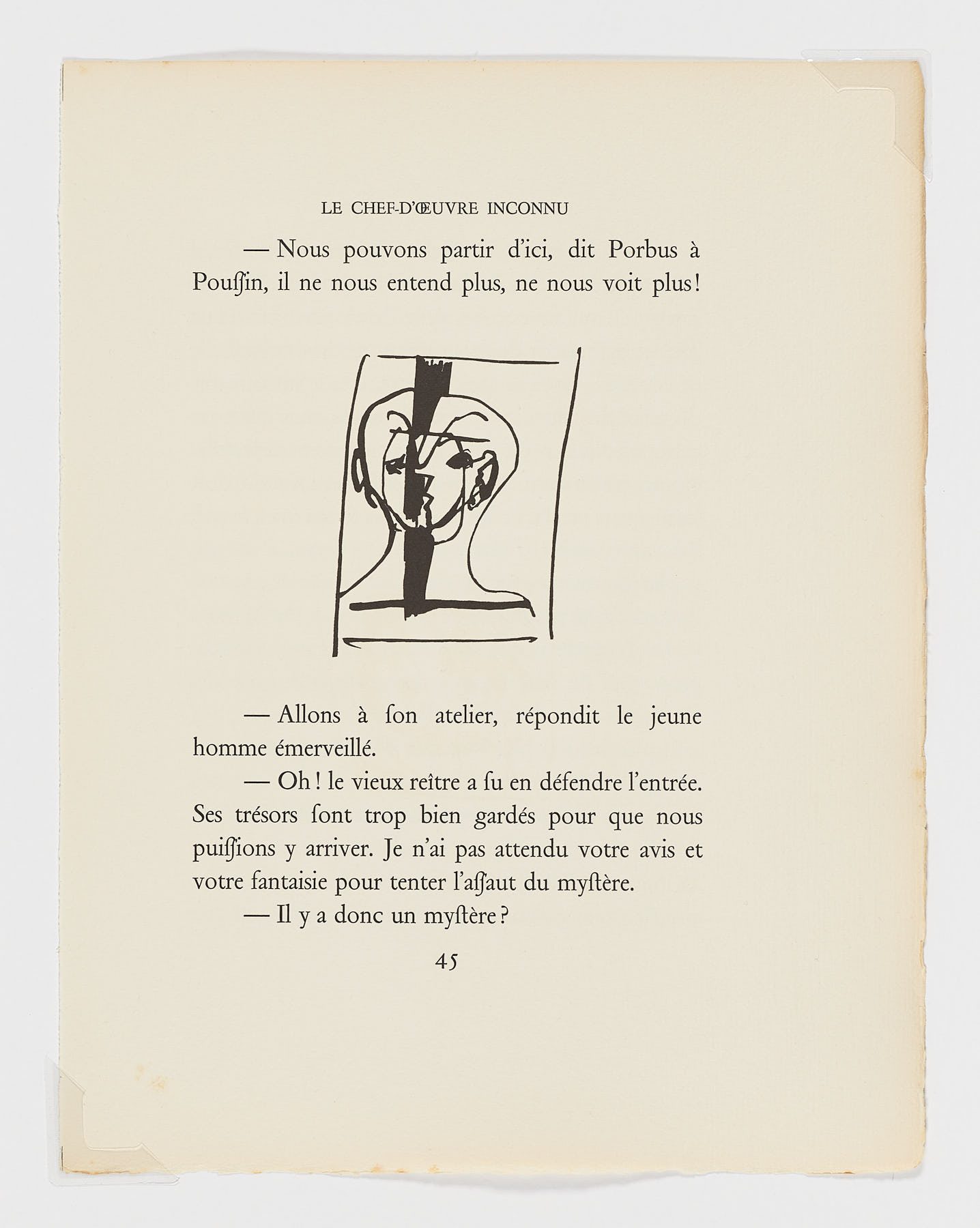 Le Chef-d'œuvre inconnu, 1931, Pablo Picasso