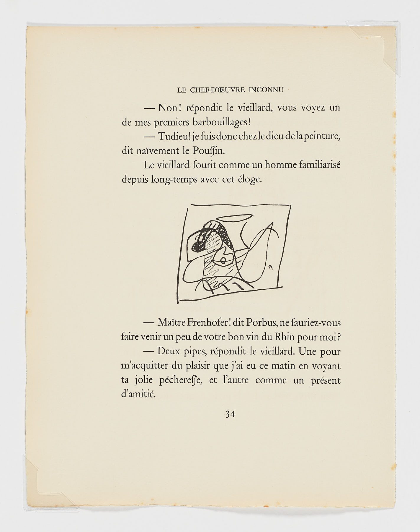 Le Chef-d'œuvre inconnu, 1931, Pablo Picasso