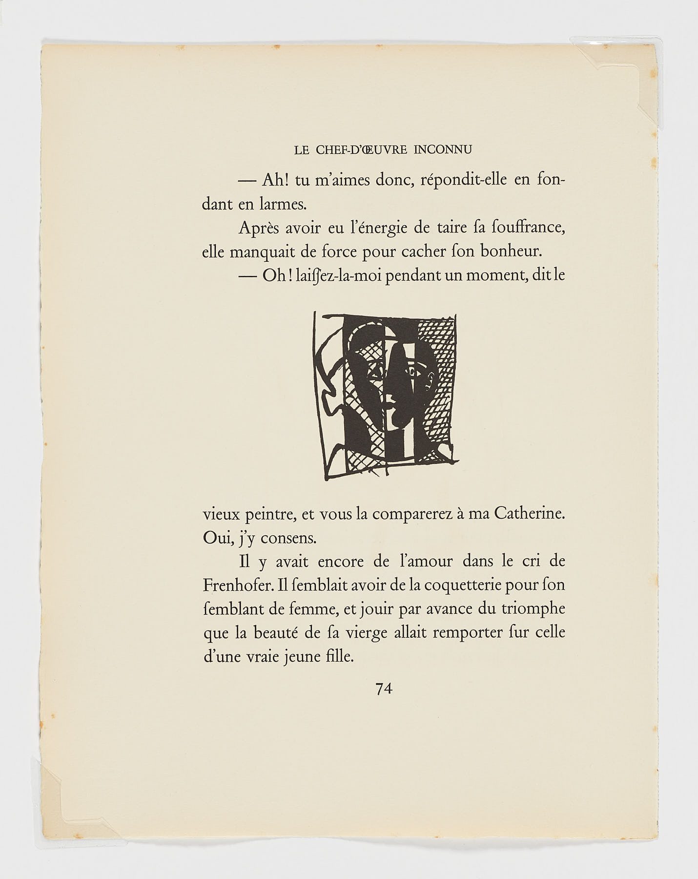 Le Chef-d'œuvre inconnu, 1931, Pablo Picasso
