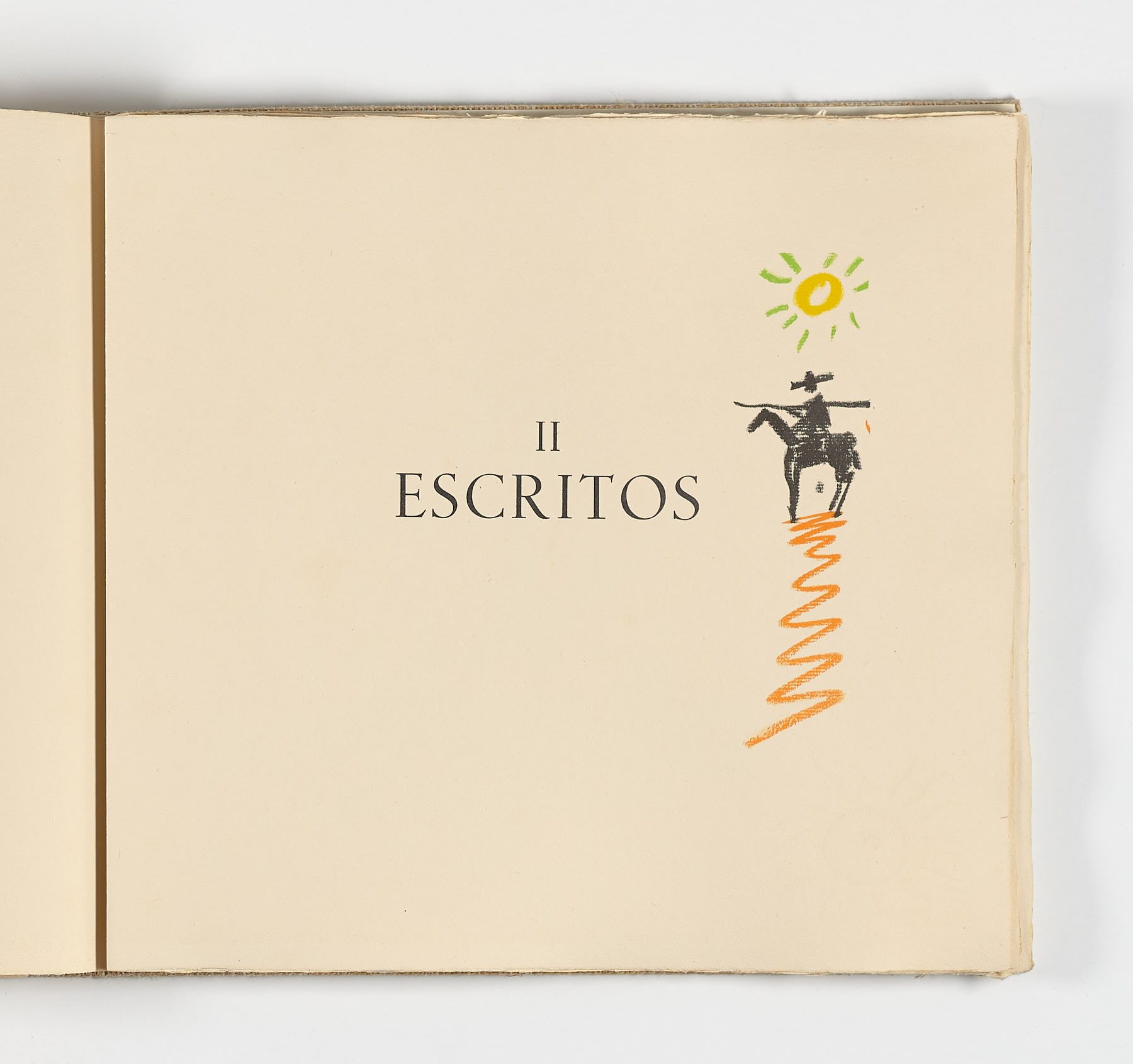 Dibujos y escritos, 1961, Pablo Picasso