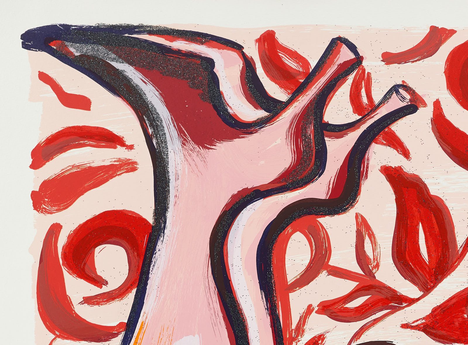 Fumando espero, 2004, Elvira Bach