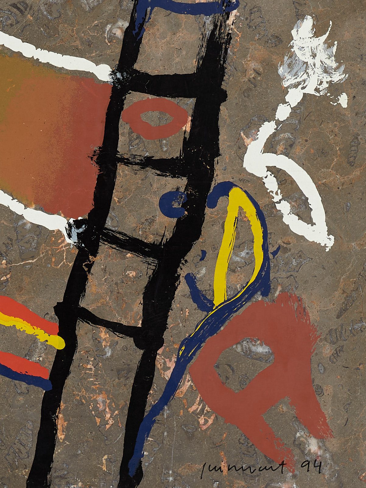 Hacia el blanco, 1994, Josep Guinovart