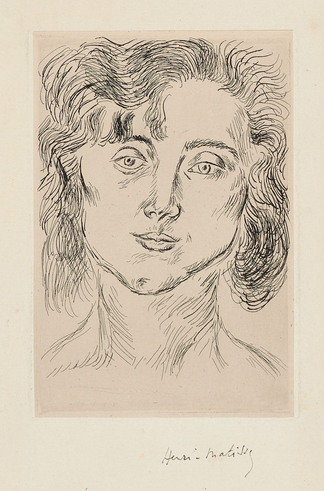 Portrait de Marguerite Matisse, 1920, Henri Matisse