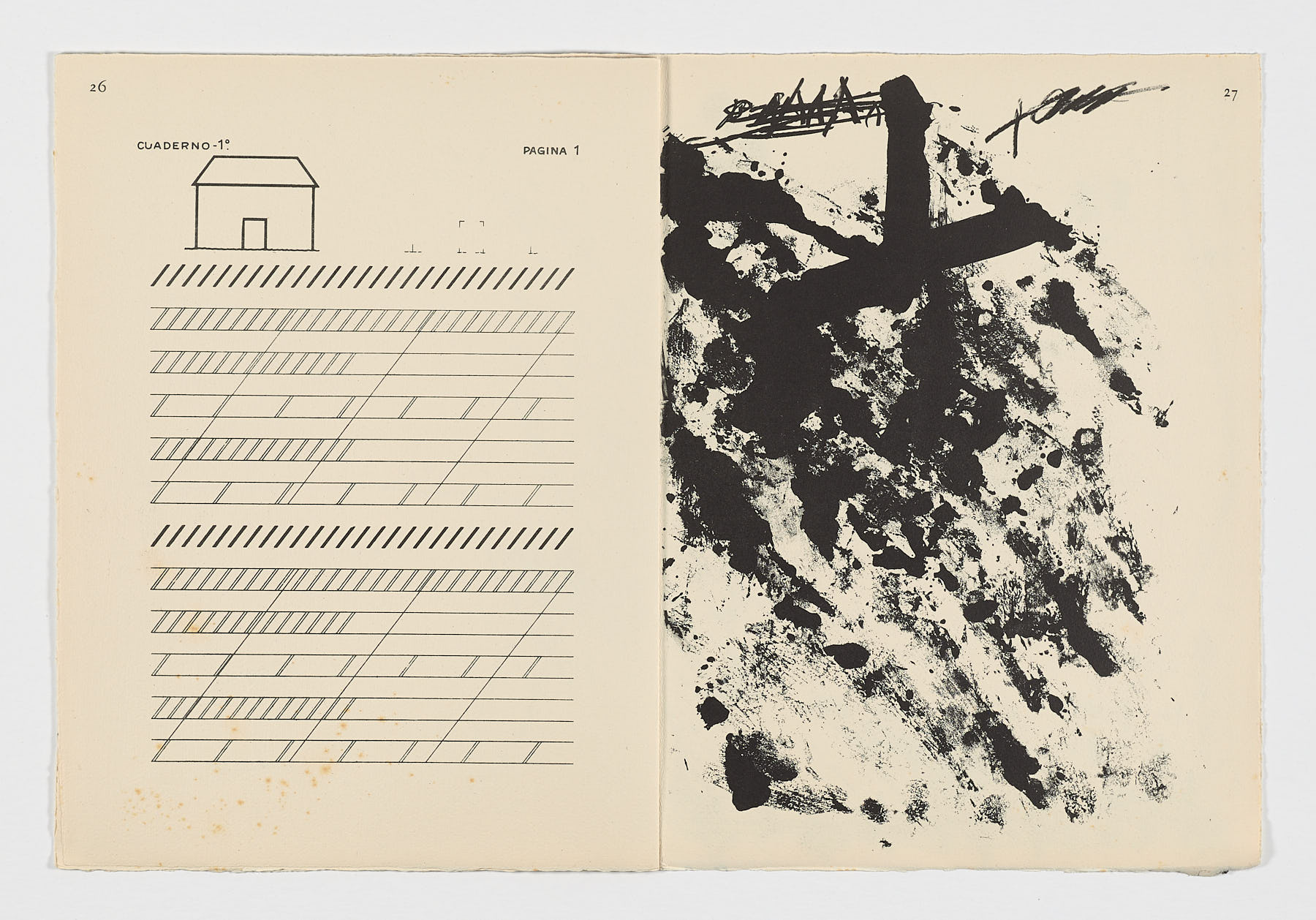 Novel·la, 1965, Joan Brossa y Antoni Tàpies