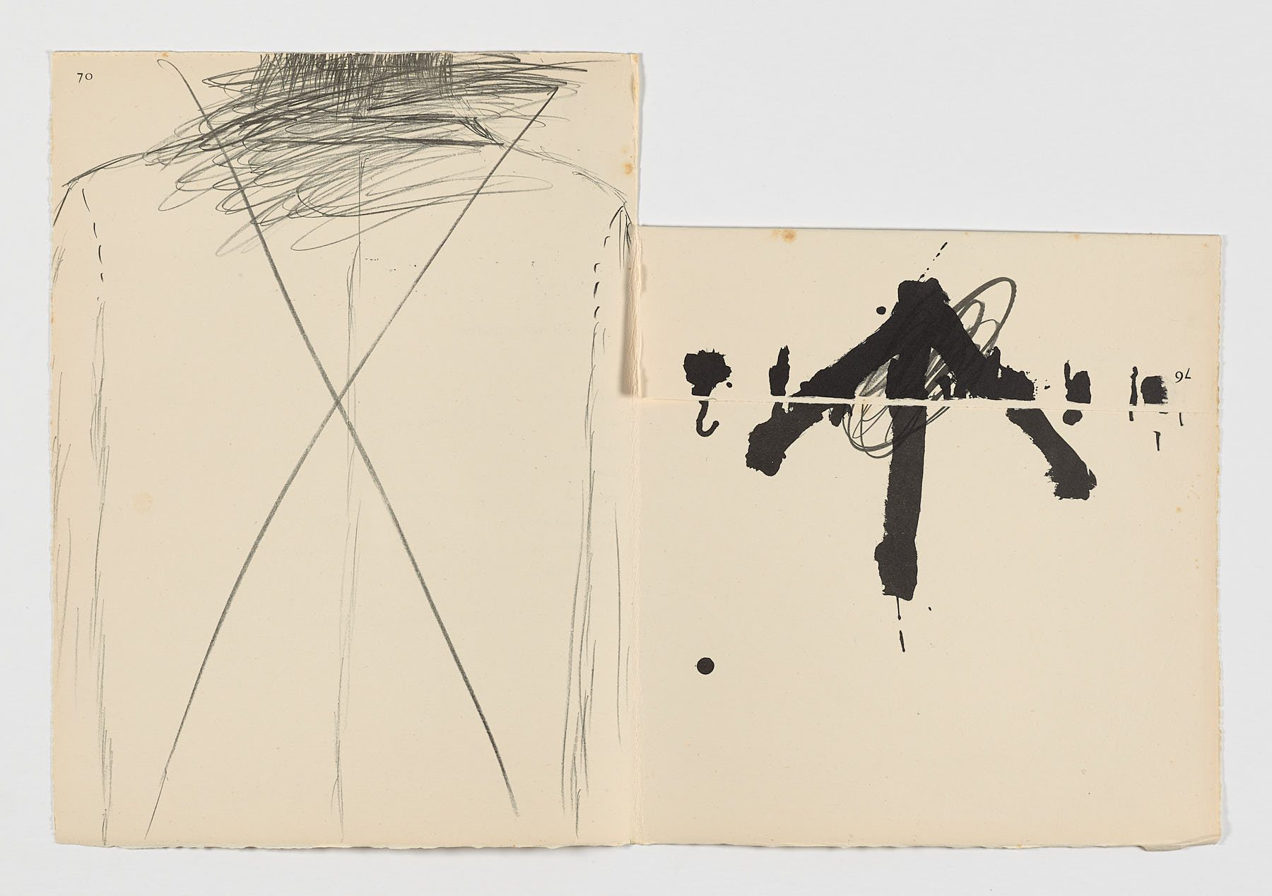 Novel·la, 1965, Joan Brossa y Antoni Tàpies