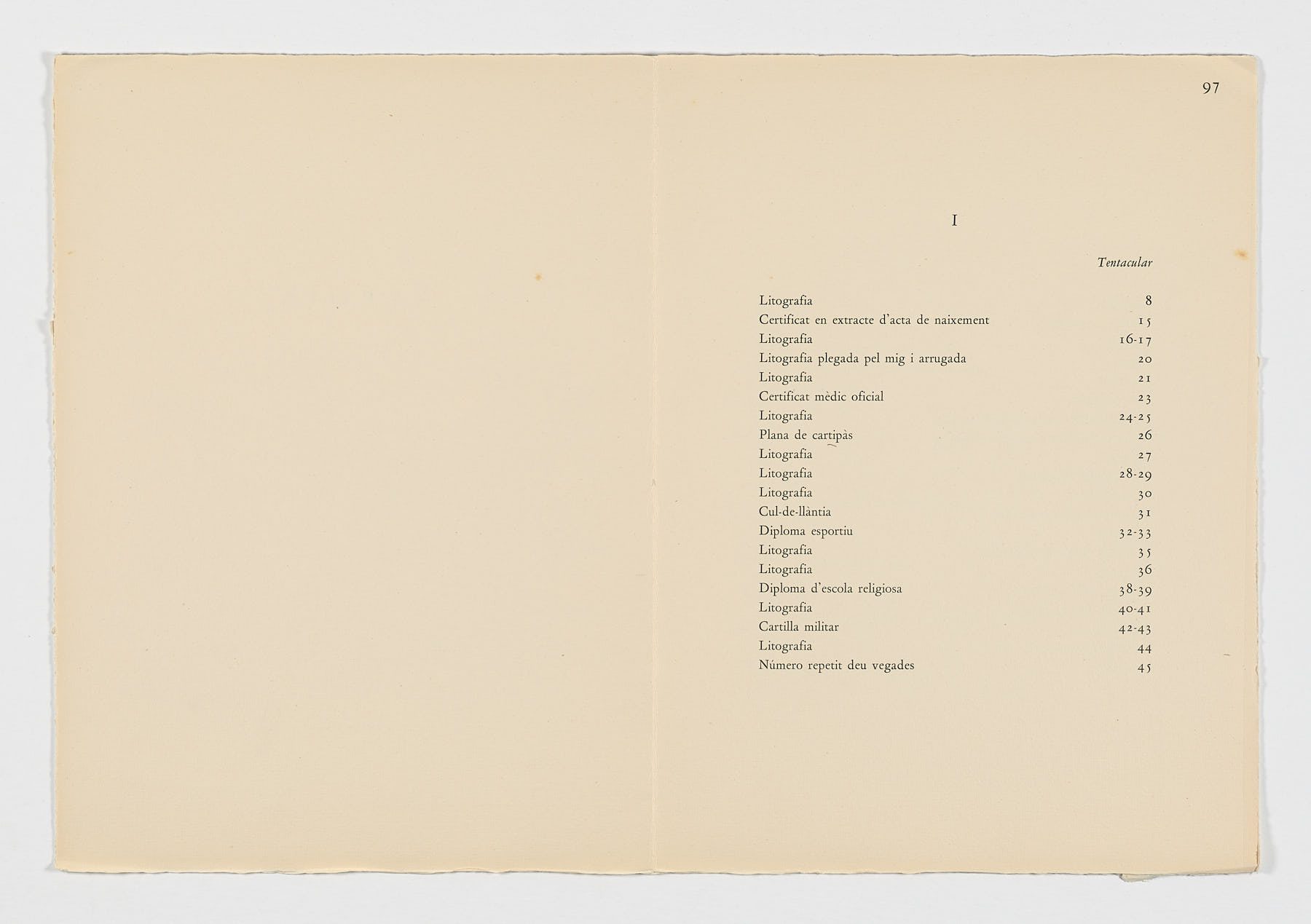 Novel·la, 1965, Joan Brossa y Antoni Tàpies
