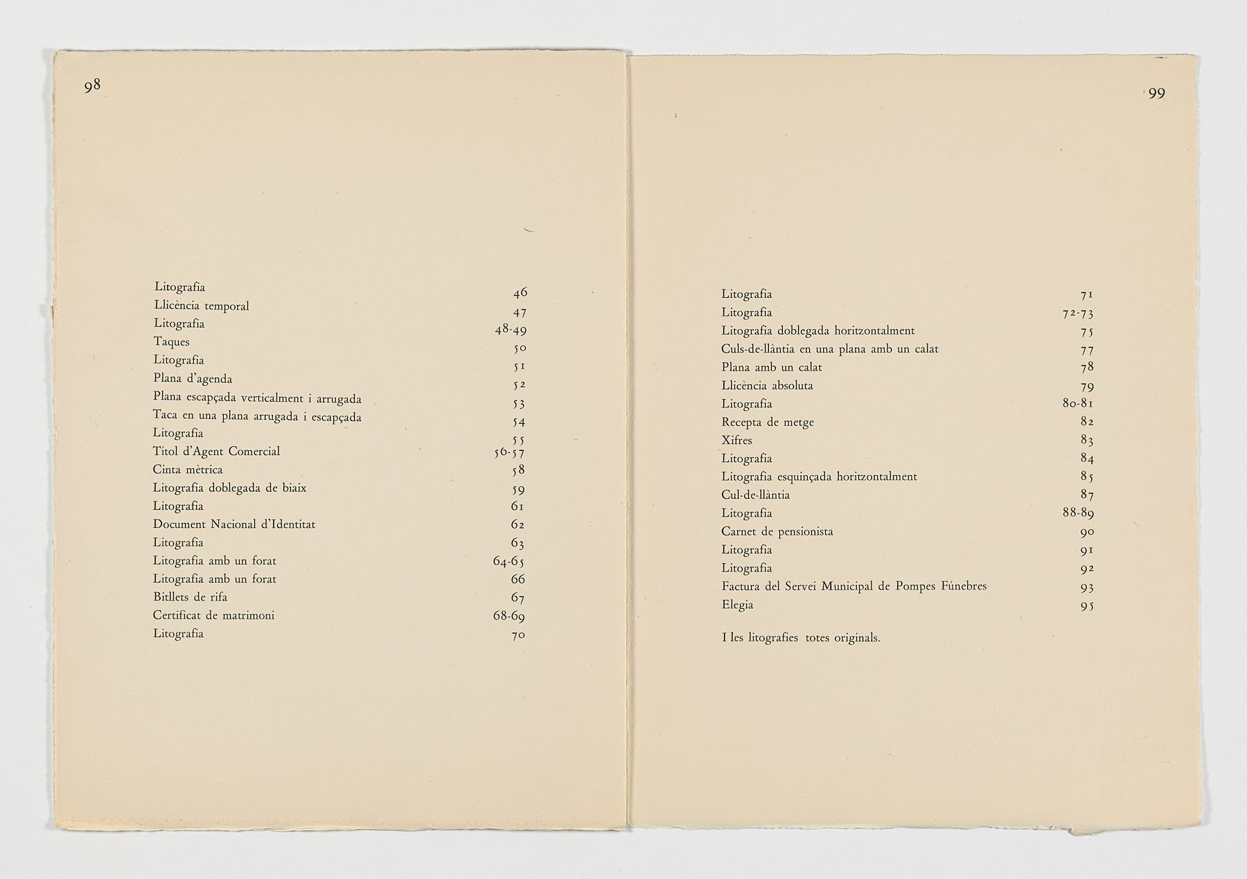Novel·la, 1965, Joan Brossa y Antoni Tàpies