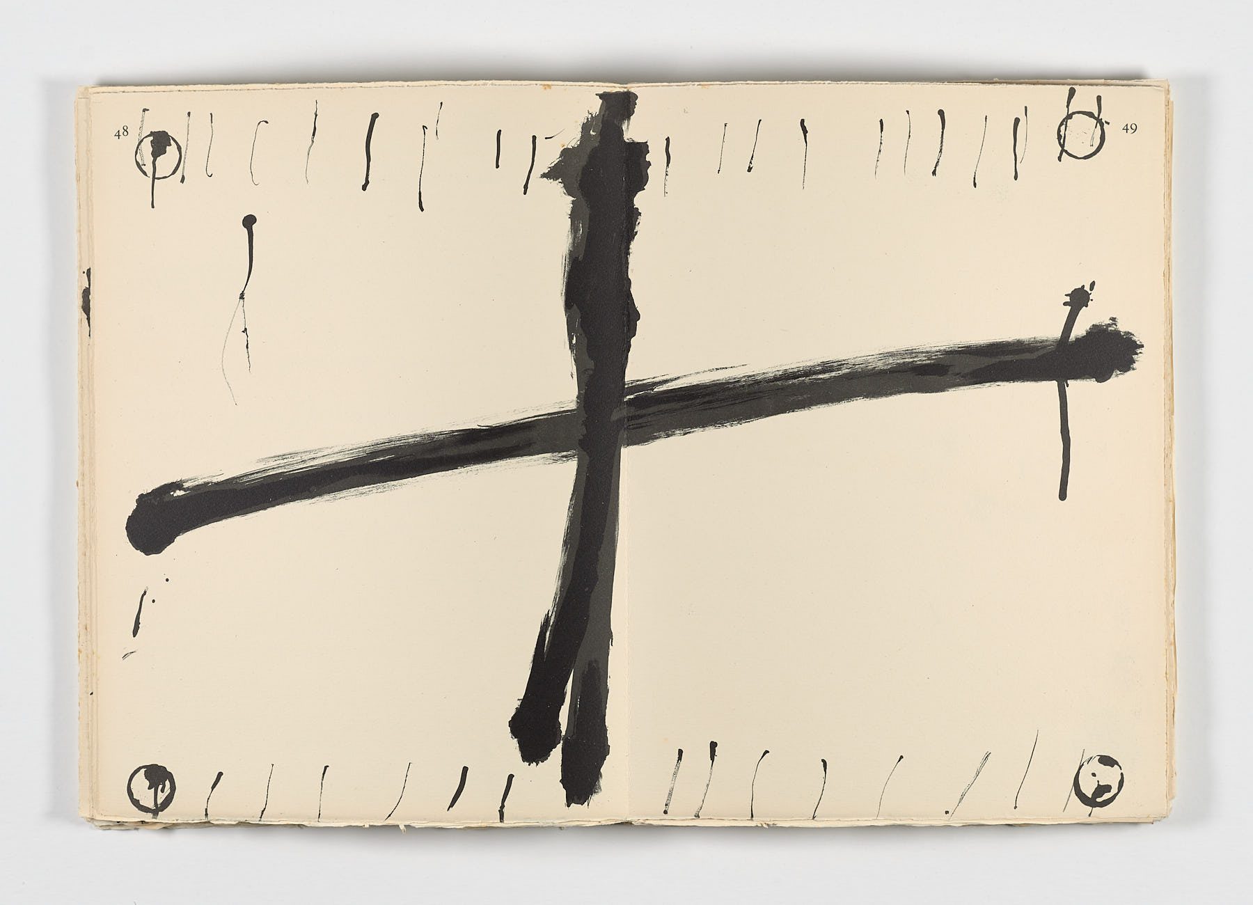 Novel·la, 1965, Joan Brossa y Antoni Tàpies