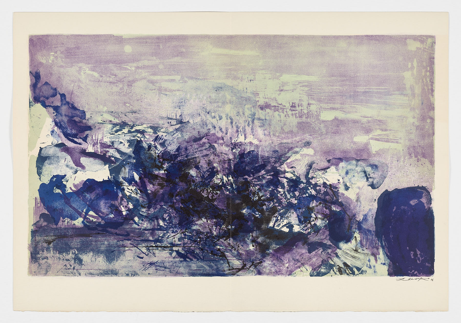 À la Gloire de l´image, 1977, Zao Wou-ki
