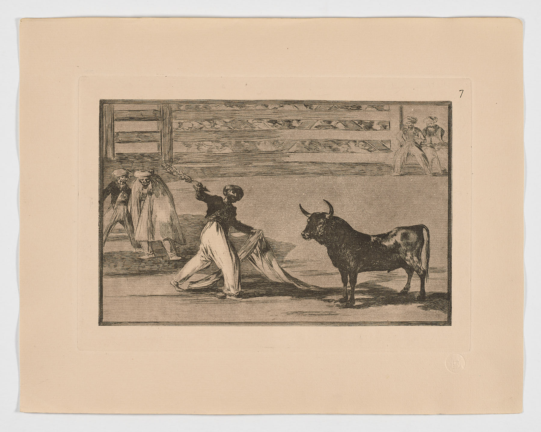 La Tauromaquia (7), Francisco de Goya