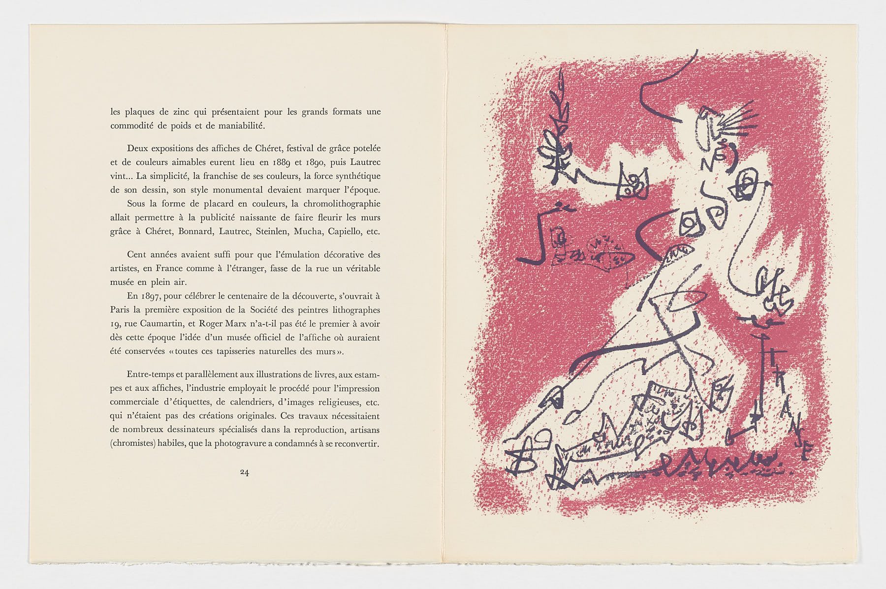 Le départ, 1972, André Masson