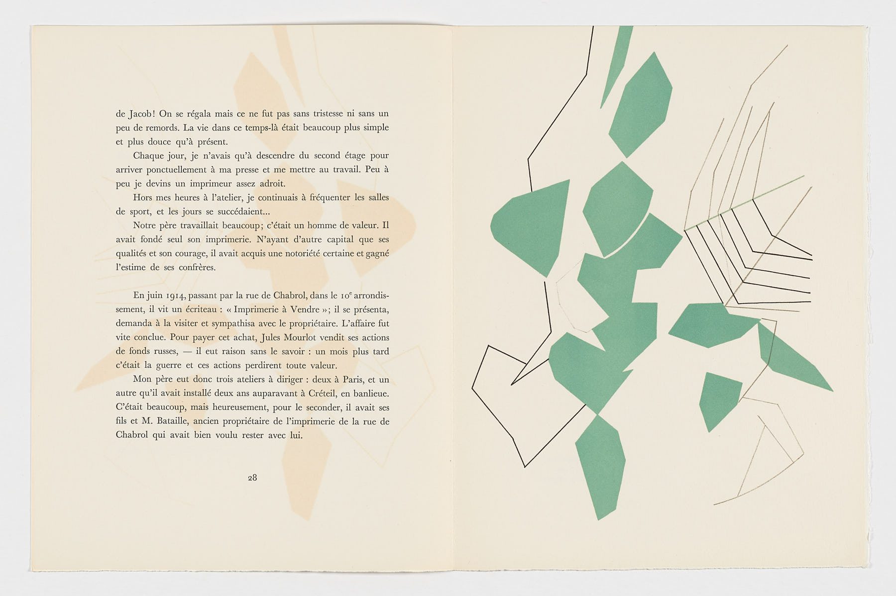 Feuilles évadées, 1972, André Beaudin