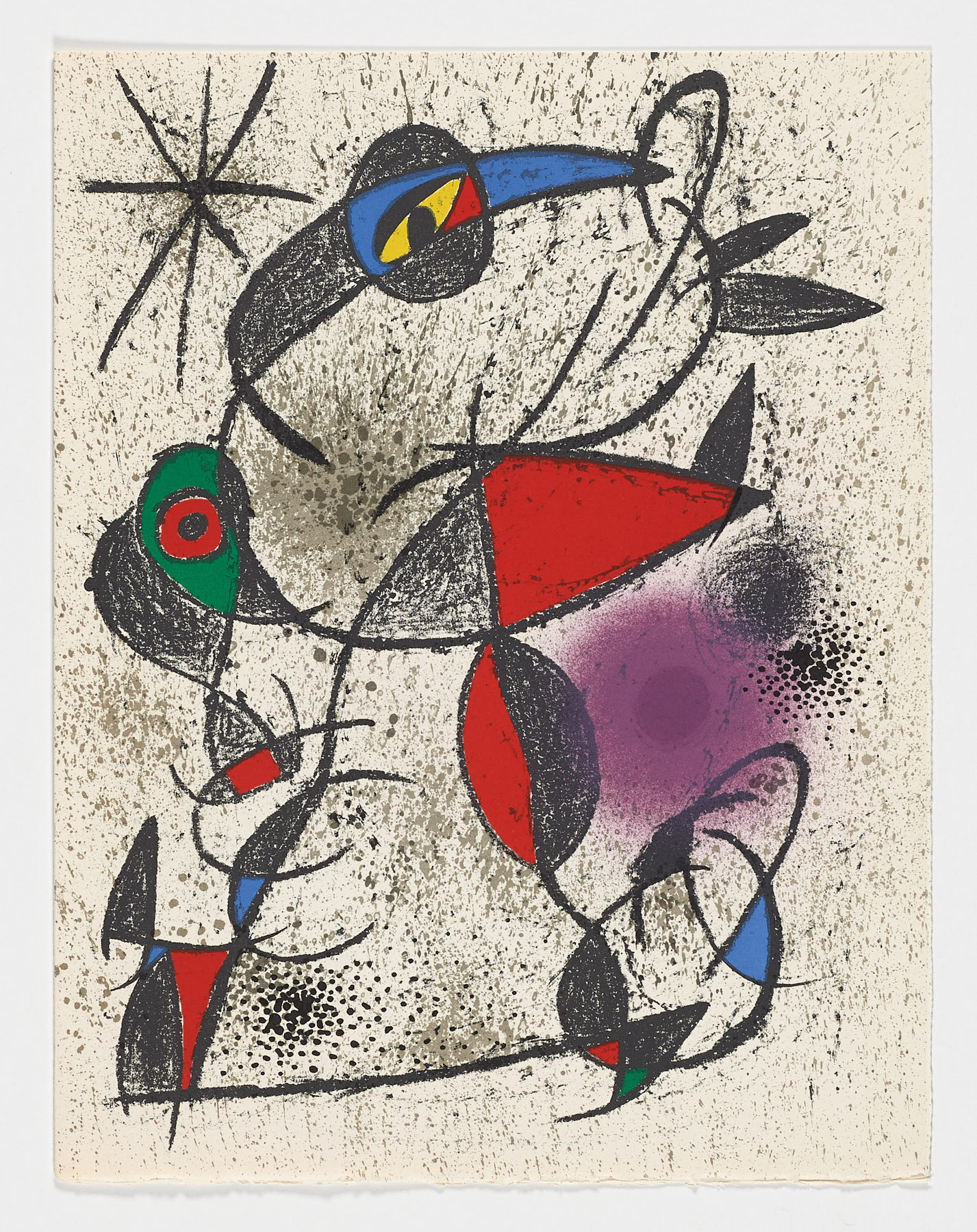Faillie du calcaire, 1972, Joan Miró