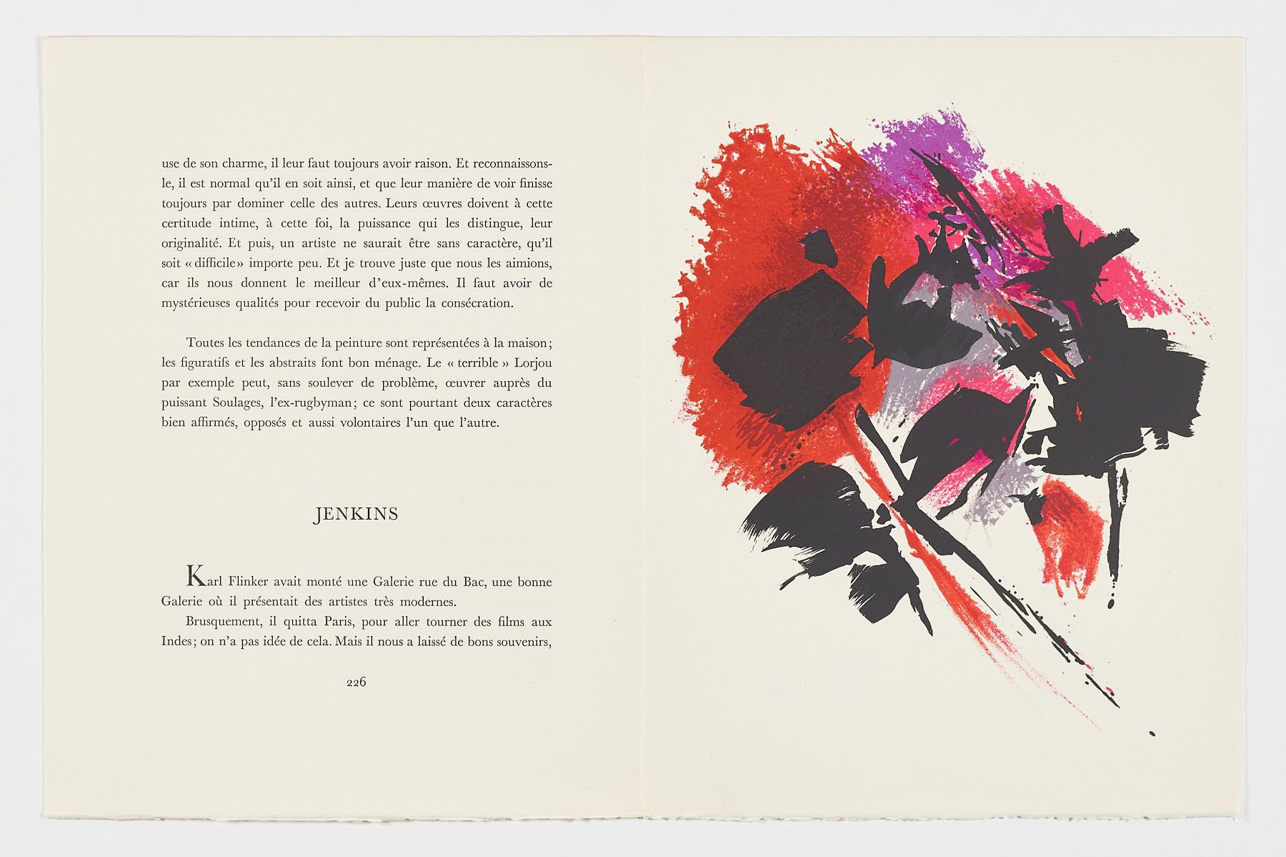 La tache rouge, 1972, Alfred Manessier